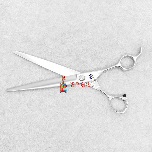 综合直剪7.2寸KISI骑士KS 7.2宠物美容剪刀平口剪G2天洋 商品图2