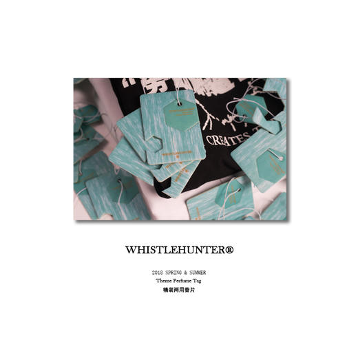 WHISTLEHUNTER 18SS Theme Perfume Tag 精装两用香片 商品图2