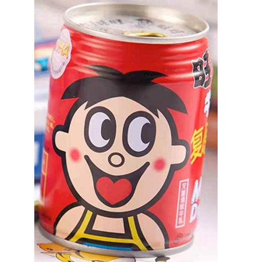 【9.9元2瓶】旺仔罐装牛奶 245ml（0401138） 商品图0