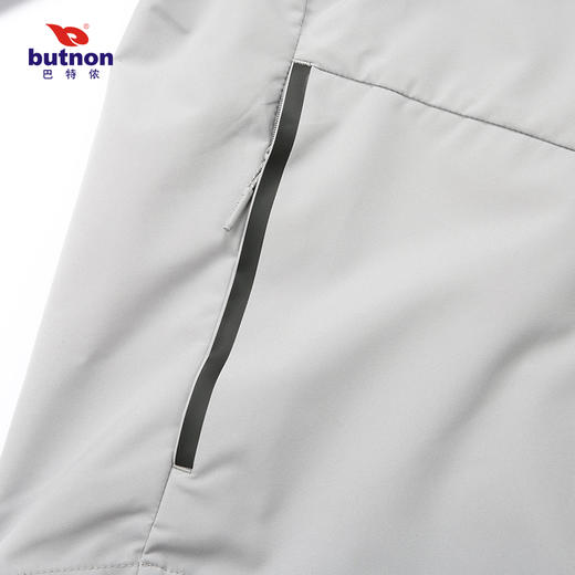 1611巴特侬butnon男士梭织连帽风衣防风透气100%聚酯纤维 商品图5