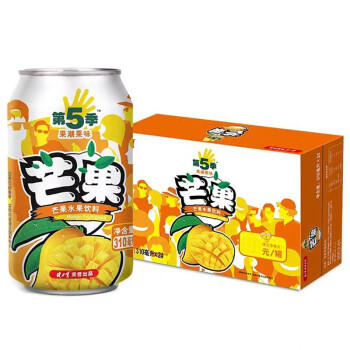 罐装健力宝第5季 芒果味 310ml*24罐 商品图0