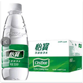 【25.9元/箱】怡宝纯净水350ml*24瓶（040009001）