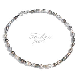 【Natural天恩】系列大溪地Keshi珍珠项链