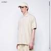 ATTEMPT AW20 复古A logo刺绣毛巾布短袖 Polo 衫 商品缩略图1