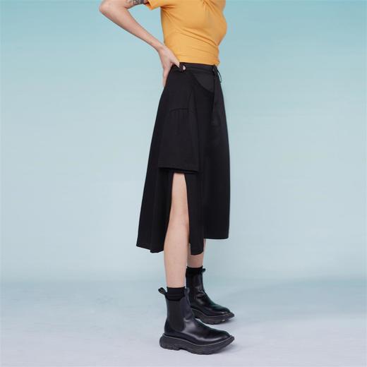 HOLONOMIC 原创趣味结构设计感小众开叉半身裙 商品图0