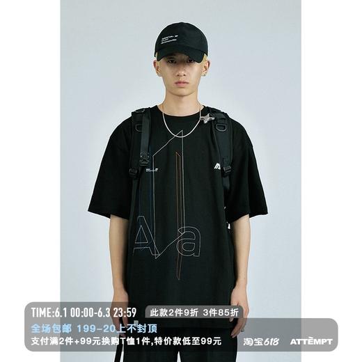 MANUFACTURE BY ATTEMPT 匿名亚洲组织短袖T恤 商品图0