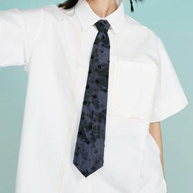 HOLONOMIC 原创设计网纱扎染波点领带