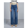 VIMAGE纬漫纪新款时尚休闲显瘦牛仔裤V1505130 商品缩略图0