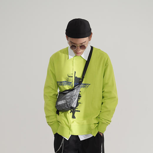 WHISTLEHUNTER 三色防水多功能青少年潮流百搭户外情侣运动斜挎包 商品图2