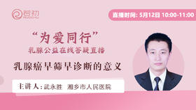武永胜主治医师|乳腺癌早筛早诊断的意义