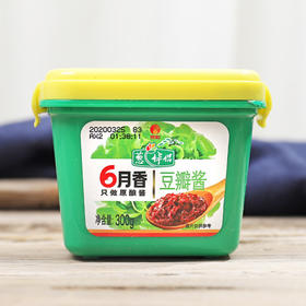【7.5元/瓶】葱伴侣6月香豆瓣酱300g（0200135）