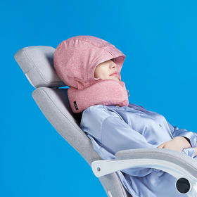 小宝午睡枕带帽午睡U型枕靠枕脖子护颈椎枕汽车飞机旅行枕抱枕