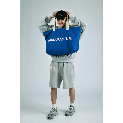 MANUFACTURE BY ATTEMPT 毛毡LOGO针织短裤 商品图3