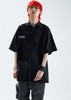 SFTTR 2021SS 断层裁片基础黑/白色解构男女休闲宽松廓形短袖衬衫 商品缩略图0