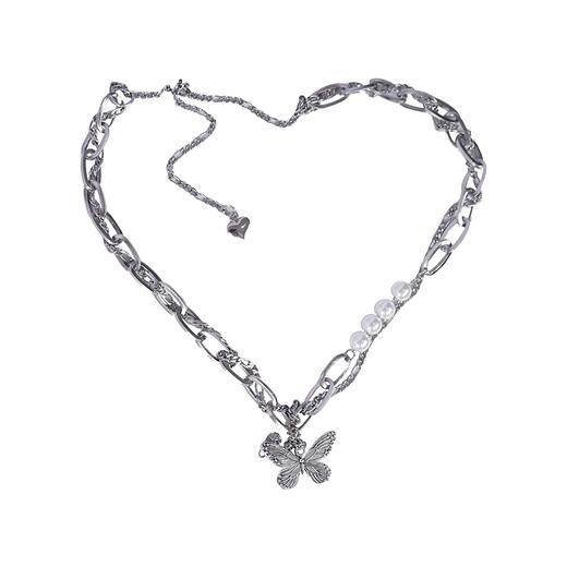 fragileheart易碎商店蝴蝶原创设计个性蝴蝶新款锁骨链颈链项链女 商品图3