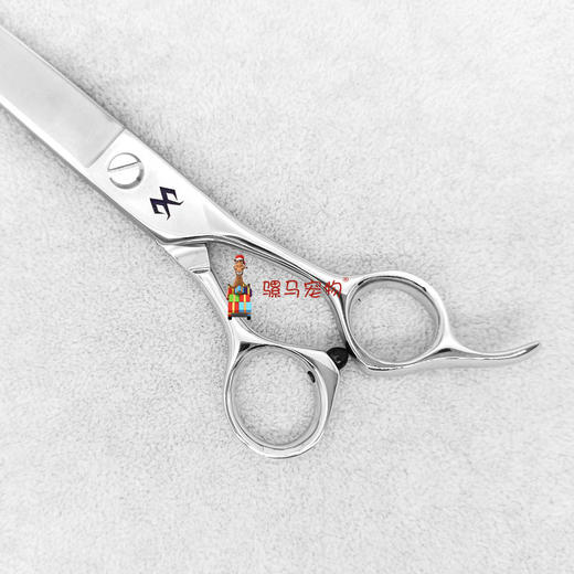 7.5寸大裁平口直剪KISI骑士宠物美容剪刀KS 75天洋G1 商品图5