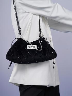 fragileheart易碎商店暗黑公主单肩包辣妹百搭复古单肩斜挎腋下包