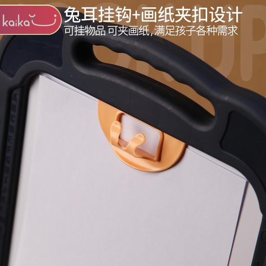 儿童支架式磁性绘画画板涂鸦白板双面无尘家用小黑板大礼物优乐恩 商品图3