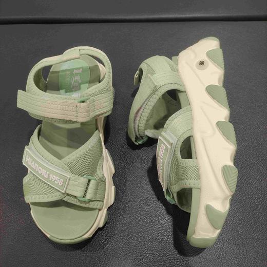 lfgj jeans 时尚厚底休闲运动凉鞋 商品图3