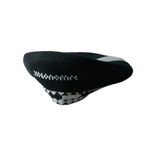 HOLONOMIC 原创设计棋盘格拼接贝雷帽 商品图4