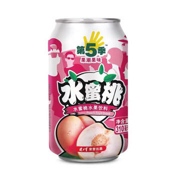 罐装 健力宝第5季 水蜜桃味310ml*24罐 商品图1