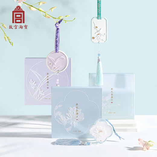 【故宫香薰】花鸟系列扩香石香薰室内摆件闺蜜文创生日礼物伴手礼 商品图0