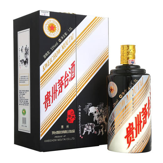 53度茅台（乙亥猪年）1.5L 单瓶 商品图0