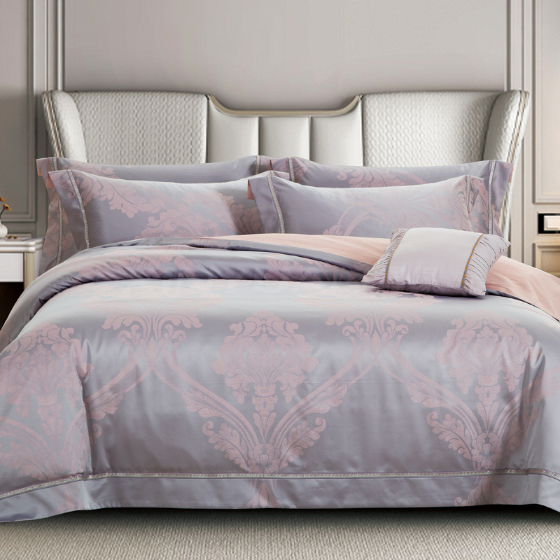 鑫缘 高档双色纬提花四件套 DXB6418