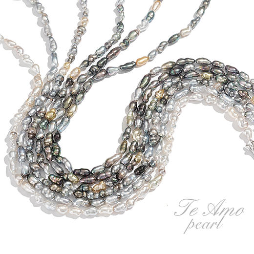 【Natural天恩】系列大溪地Keshi珍珠项链 商品图2