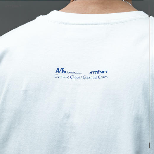 ATTEMPT 定番产品 Pocket Tee 宽松落肩基础口袋百搭打底衫T恤 商品图3