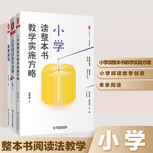 中小学读整本书阅读教学套装5册 小学阅读教学创意+小学读整本书教学实施方略+未来阅读+整本书阅读的六项核心技术 商品图2