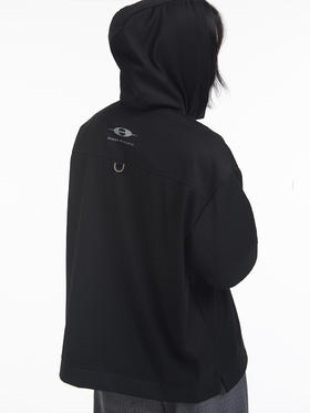 TERRAINCOGNITA2021SS春夏新款可拆卸帽子短袖polo衫宽松廓形衬衫