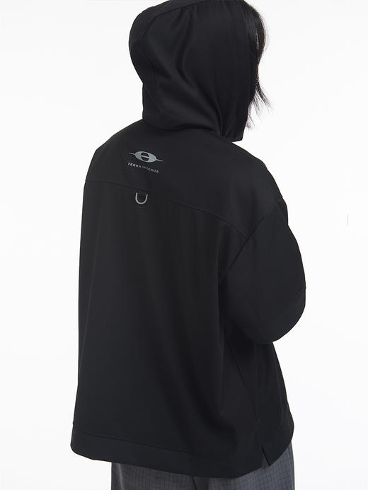 TERRAINCOGNITA2021SS春夏新款可拆卸帽子短袖polo衫宽松廓形衬衫 商品图0