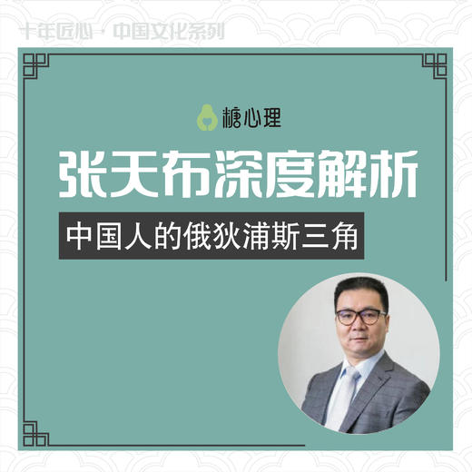 张天布：中国人的俄狄浦斯三角【音频20讲】 商品图0