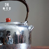 臻宝堂银壶 纯手工一张打烧水壶9999银锤纹煮茶器家用茶具南红摘 商品缩略图2
