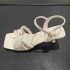lfgj jeans bj607时尚方头细跟编织带女凉鞋 商品缩略图1