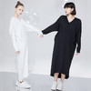 Supield素湃中长款连体防晒衣女极简风宽松透气夏季薄款防晒服潮 商品缩略图2