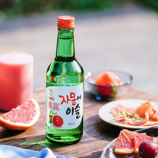 真露西柚味烧酒13°360ml 商品图1