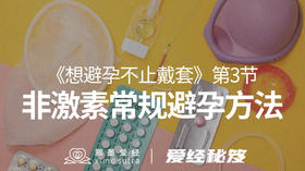 第3节 戴套/上环/体外/安全期等常规避孕法