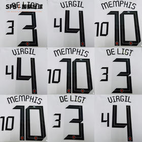 SFS 2021欧洲杯荷兰主场客场球员印号 多球员选项（非球衣链接）