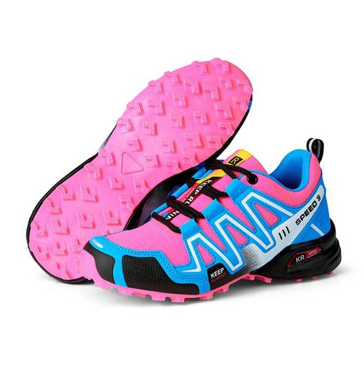 【登山鞋】*大码户外索罗门轻便女式登山徒步运动鞋 商品图0