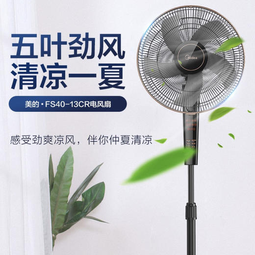 美的（Midea）电风扇FS40-13CR 商品图0