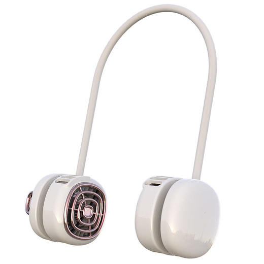 【夏天必备 时尚搭配】国潮幻响挂脖风扇双翼可收纳静音不绞发 商品图9