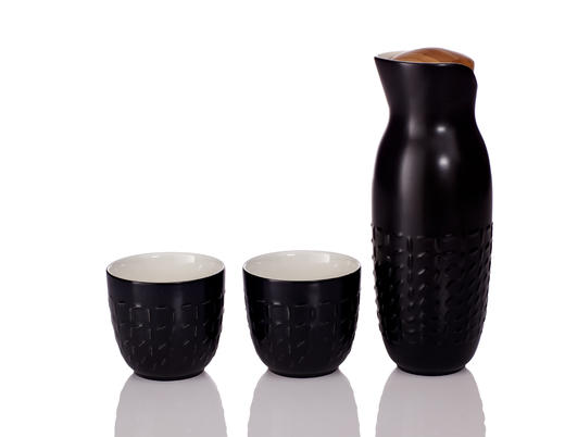 【茶具】足迹水瓶+2入中杯  瓶890ml/杯285ml 商品图2