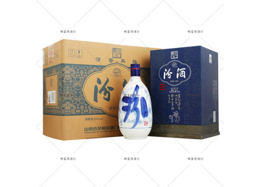 山西杏花村汾酒股份 53度青花30年大兰花  850ml*2瓶整箱装清香中国 商品图1