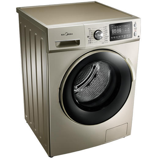 美的（Midea）（251625）滚筒洗衣机全自动 10公斤大容量金色 MG100Q53DG5 商品图1