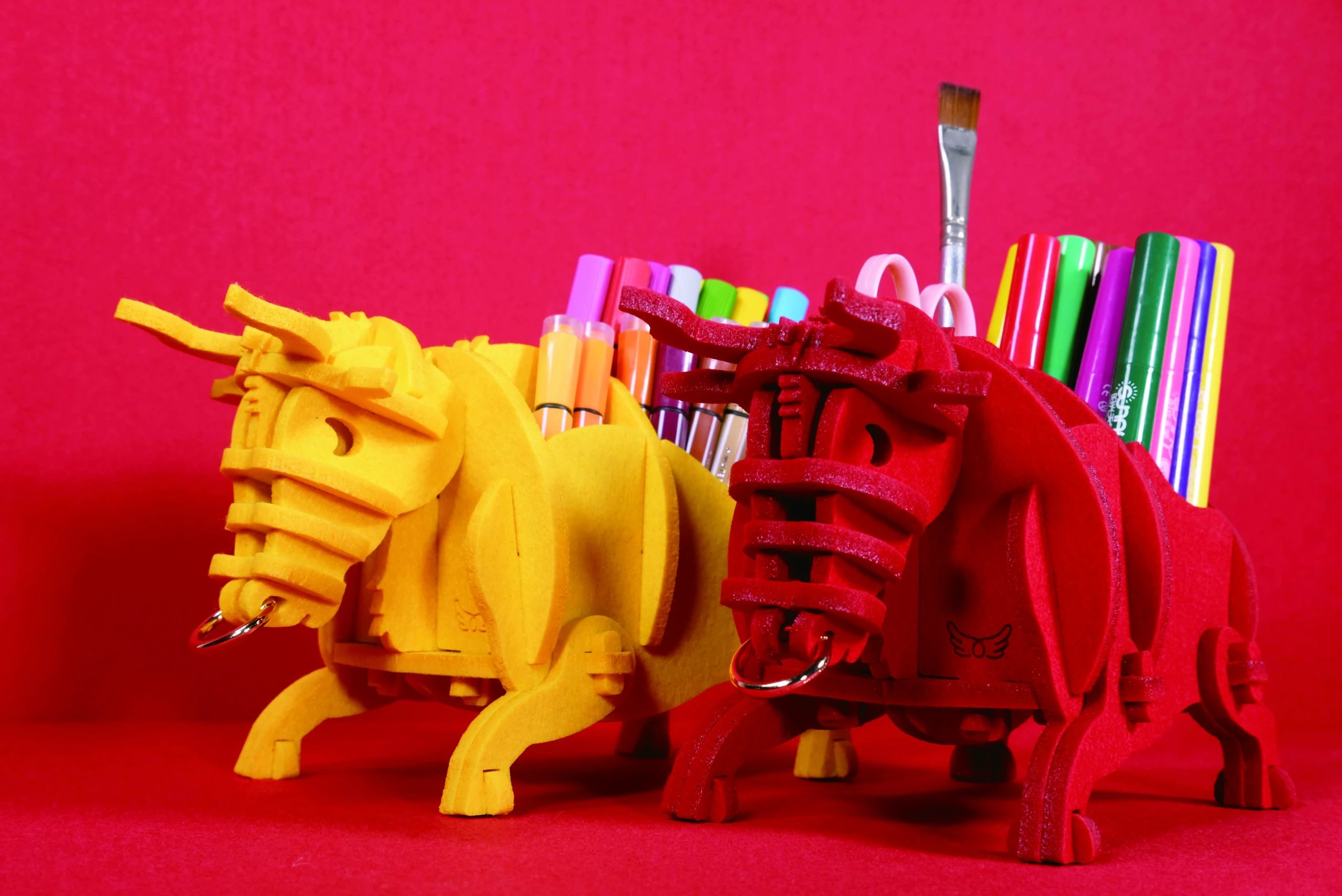 萌宠DIY收纳盒——福牛纳好运