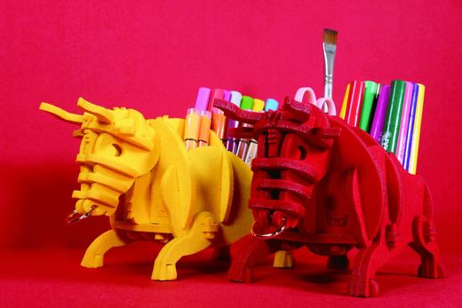 萌宠DIY收纳盒——福牛纳好运 商品图0