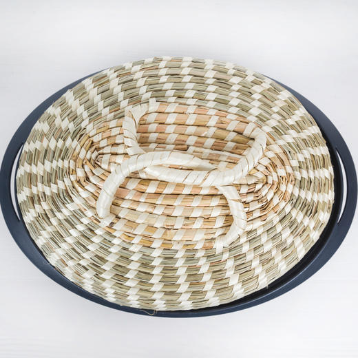 小美TM6美善品蒸笼加高盖手工草编竹编TM5专用蒸盘拓展盖 商品图2