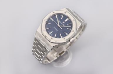 APS厂 AP爱彼皇家橡树系列15400ST.OO.1220ST.03蓝盘正装腕表 商品图0